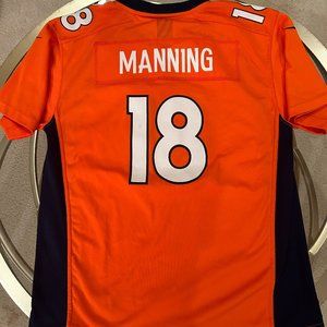 Nike NFL Broncos Jersey #18 Peyton Manning